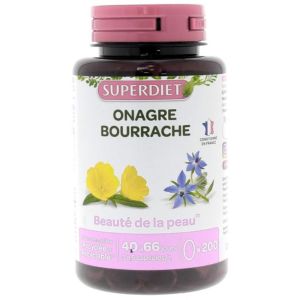 Superdiet - Onagre Bourrache - 200 capsules