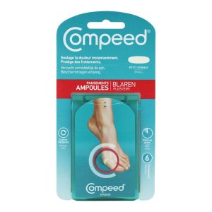 Compeed  - Pansements Ampoules Petit Format - 6 pansements