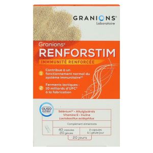 Granions - Renforstim - 40 Capsules + 20 Gélules