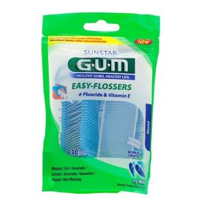 GUM - Porte-fil Easy-Flosser - 30 Porte-fil