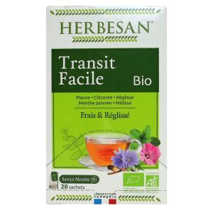 Herbesan - Infusion bio n°2 transit facile - 20 sachets