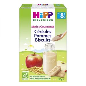 HiPP - Céréales pommes biscuits - 250 g - dès 8 mois