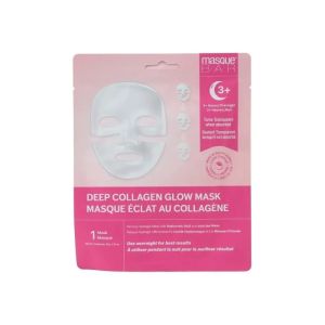 Masque Bar - Masque Eclat au Collagène Visage Tous Types de Peaux - 38g