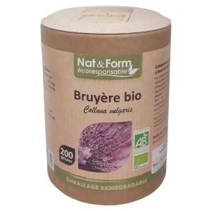 Nat & Form - Bruyère Bio - 200 gélules
