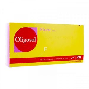 Oligosol - Fluor - 28 Ampoules