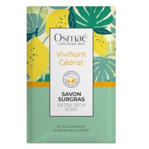 Osmaé - Vivifiant Cédrat savon surgras - 200g