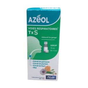 Pileje - Azeol Sirop Toux Sèche - 75mL