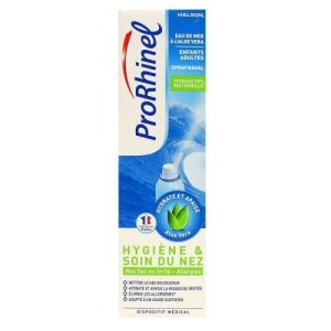 GSK - Prorhinel Solution Nasal Hygiène et soin du nez Aloé Vera - 100Ml