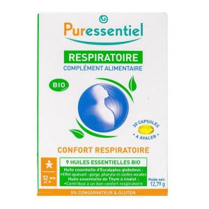 Puressentiel - Complément alimentaire respiratoire - 30 capsules