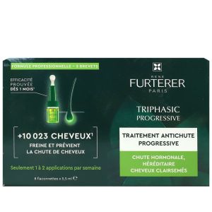 René Furterer - Triphasic Progressive Traitement Antichute Progressive - 8 x 5,5 ml