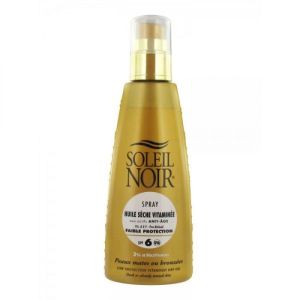 Soleil Noir - Huile sèche vitaminée anti - âge spf 6 - 150ml