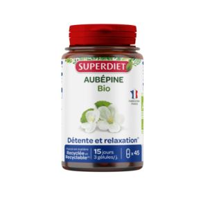 Superdiet - Aubépine Bio - 45 gélules