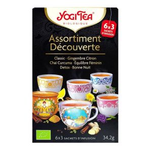Yogi Tea - Assortiment Découverte infusion - 18 sachets