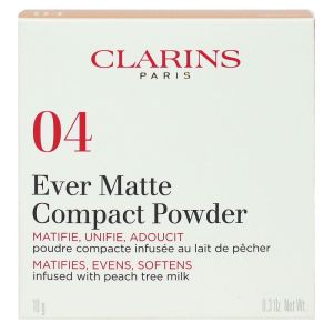 Clarins - Poudre compacte infusée au lait de pêcher - 10g