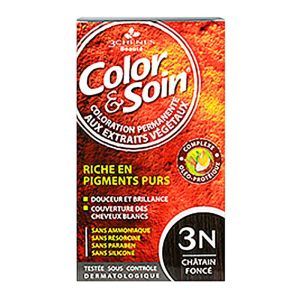 Color & Soin - Coloration permanente - 3N Châtain foncé