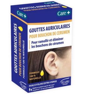 EG Labo - Gouttes auriculaire pour bouchon de Cerumen - 10ml