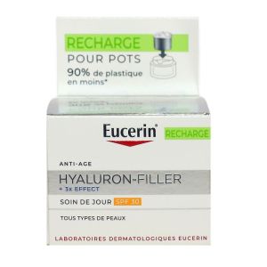 Eucerin - Hyaluron-Filler + 3X Effect soin jour SPF30 recharge - 50ml
