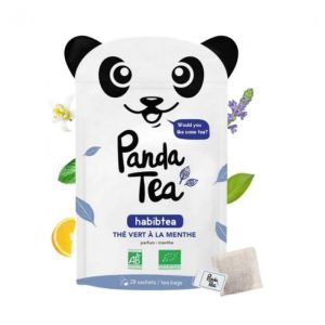 Panda Tea - Habibtea thé vert à la menthe - 28 sachets