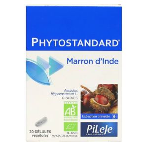 Pileje - Phytostandard Marron d'Inde - 20 gélules végétales