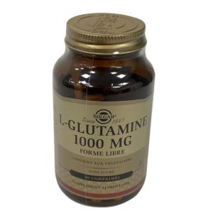 Solgar - L-Glutamine 1000mg forme libre - 60 comprimés