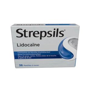 Reckitt - Strepsils Lidocaïne - 36 Pastilles à Sucer