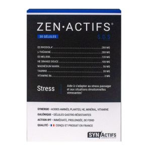 SYNActifs - ZENActifs - 30 gélules DR caps
