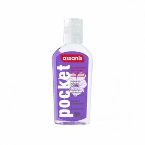 Assanis pocket - Gel antibactérien parfum Violette - 80ml