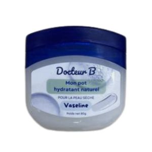 Docteur B - Mon pot hydratant naturel Vaseline pour peau sèche - 80g
