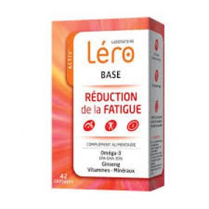 Léro - Base - Réduction de la fatigue - 42 capsules