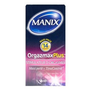 Manix - OrgazmaxPlus - 14 préservatifs