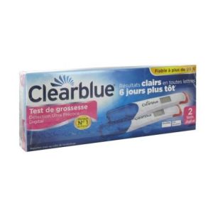 Clearblue - Test de grossesse ultra précoce - 2 tests
