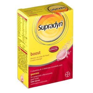 Supradyn - Boost - 20 comprimés effervescents