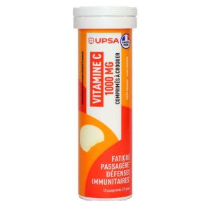 Upsa - Vitamine C 1000mg - 15 comprimés à croquer