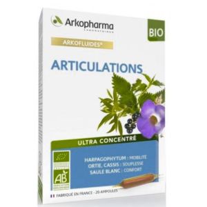 Arkopharma - Arkofluide Articulations Bio - 20 ampoules
