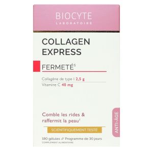 Biocyte - Collagen express anti-âge rides lissées - 180 gélules