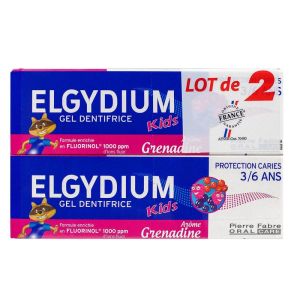 Elgydium - Kids 3/6 - Gel Dentifrice - Protection Caries - 50ml