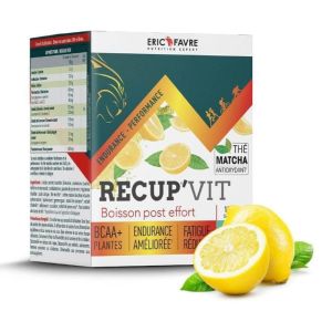 Eric Favre - Recup'vit Boisson post effort citron - 15 sachets