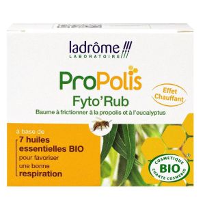 Ladrôme - Propolis Fyto'Rub Baume pectoral BIO - 45g