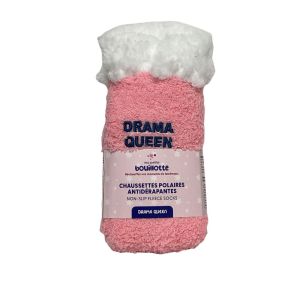 Ma petite bouillotte - Chaussettes Polaires Antidérapantes Drama Queen - 1 paire