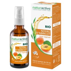 Naturactive - Huile végétale Abricot Bio - flacon de 50ml