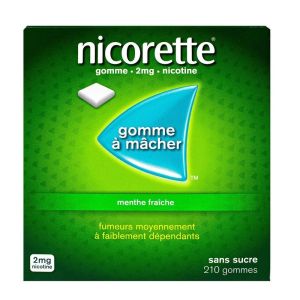 Nicorette - Menthe Fraîche 2mg -  gommes