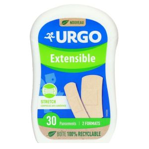 Urgo Extensible - Pansements extensibles - 30 pansements