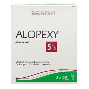 Alopexy 5% - 3 flacons de 60 ml