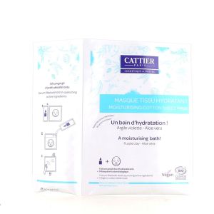 Cattier - Masque Tissu Hydratant - 1 masque