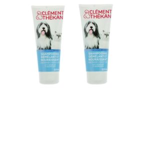 Clément-Thékan - Shampoing démêlant & nourrissant lot de 2X200 ml