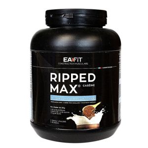 Eafit - Ripped Max Caséine Maintien masse musculaire chocolat - 750g