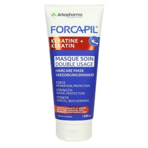 Forcapil - Kératine et masque soin double usage - 200ml