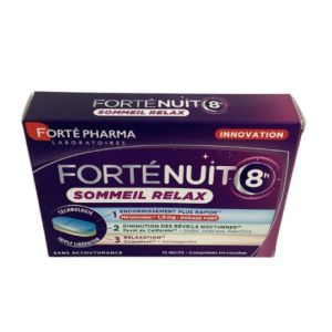 Forté Pharma - Forté Nuit Sommeil Relax 8H - 15 Comprimés