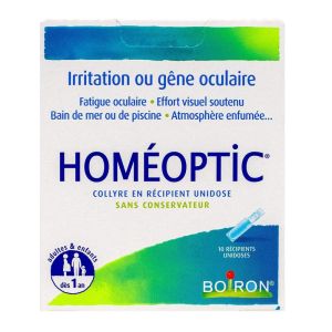 Homéoptic collyre - 10 unidoses