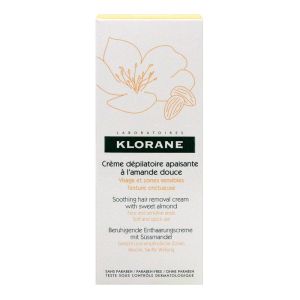Klorane - Crème dépilatoire apaisante à l'amande douce - 75ml